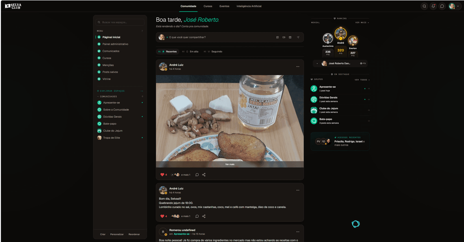 Aplicativo nativo pra iOS e Android, mais a versão web