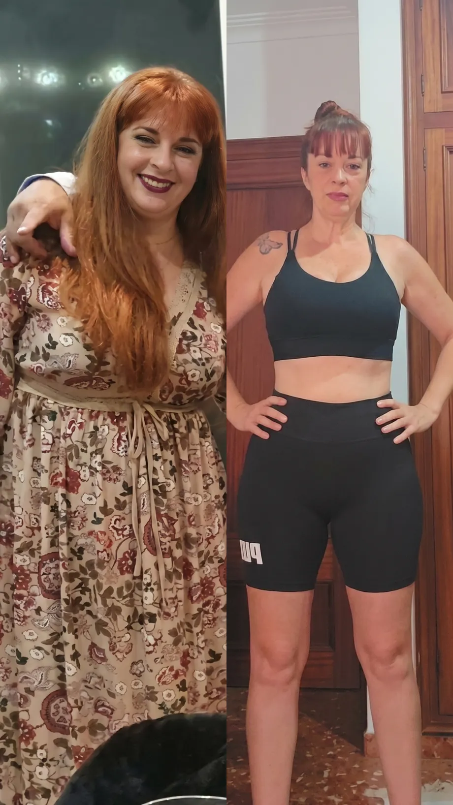 Antes e depois da Josy, membro da comunidade